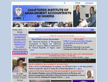 Tablet Screenshot of cimanigeria.com